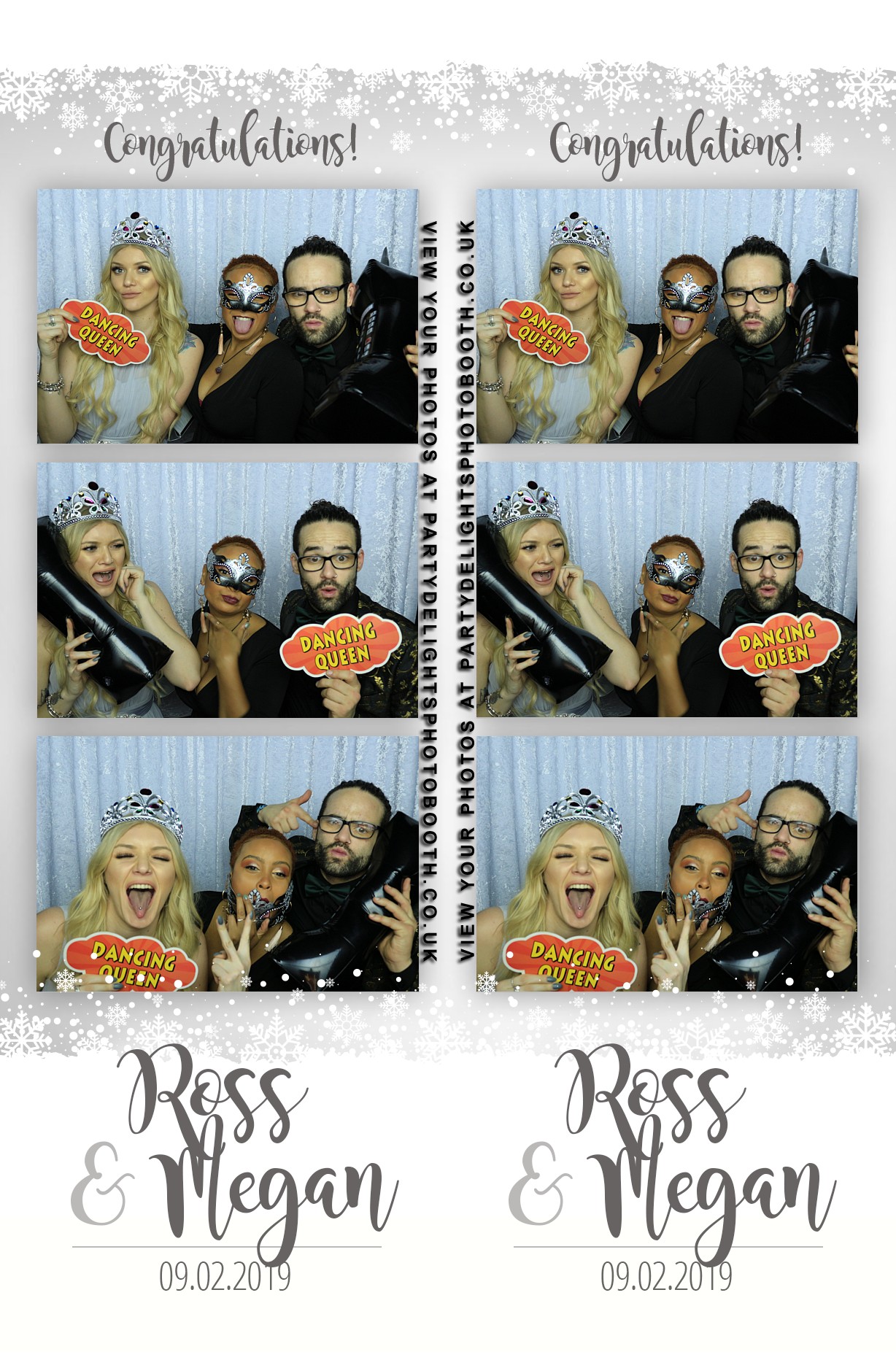 Ross and Megan’s Wedding - Prints | View more photos from the event at gallery.partydelightsphotobooth.co.uk/u/PartyDelightsPhotoBooth/Ross-and-Megan’s-Wedding-Prints